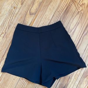 Top shop black shorts
